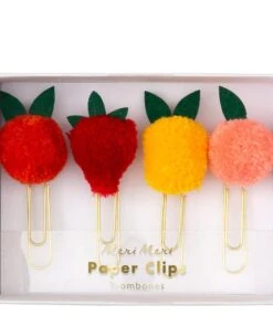 Meri Meri Meri Meri Fruit Pom Pom Paper Clips