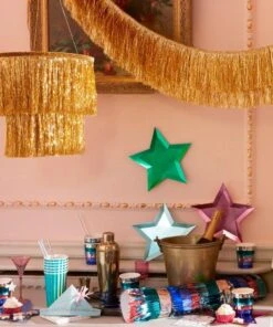 Meri Meri Tinsel Chandelier Gold