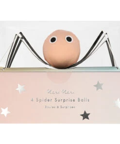 Meri Meri Pack of 4 Pastel Spider Surprise Ball