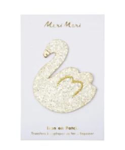 Meri Meri Glitter Swan Patch