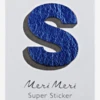 Meri Meri leather alphabet stickers