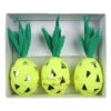 Meri Meri Pack of 3 Pineapple Surprise Balls 2 Meri Meri Pack of 3 Pineapple Surprise Balls