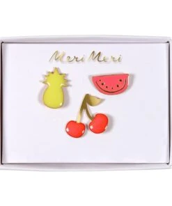 Meri Meri Meri Meri Fruit Enamel Pins