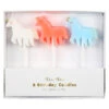 Meri Meri Pack of 6 Unicorn Candles