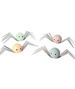 Meri Meri Pack of 4 Pastel Spider Surprise Ball
