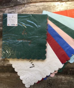Meri Meri Set of 8 Large Be Merry Napkin