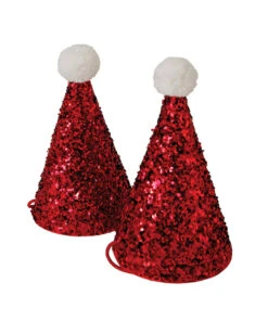 Meri Meri Pack of 8 Santa Mini Party Hats