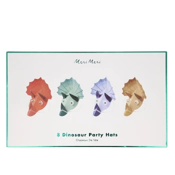 Meri Meri Set of 8 Dinosaur Kingdom Party Hats 7 Meri Meri Set of 8 Dinosaur Kingdom Party Hats