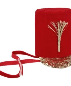 Meri Meri Red Velvet Soldier Hat
