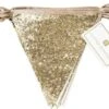 Meri Meri Luxe Gold Glitter Bunting
