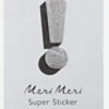 Meri Meri Leather alphabet stickers