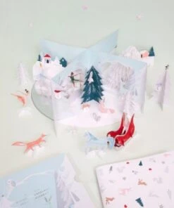 Meri Meri Calendrier de l'avent Au Pays des Merveilles Enneigèes