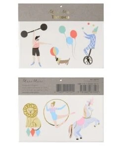 Meri Meri Circus Tattoos