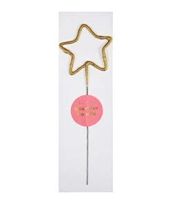 Meri Meri Large Gold Sparkler Star