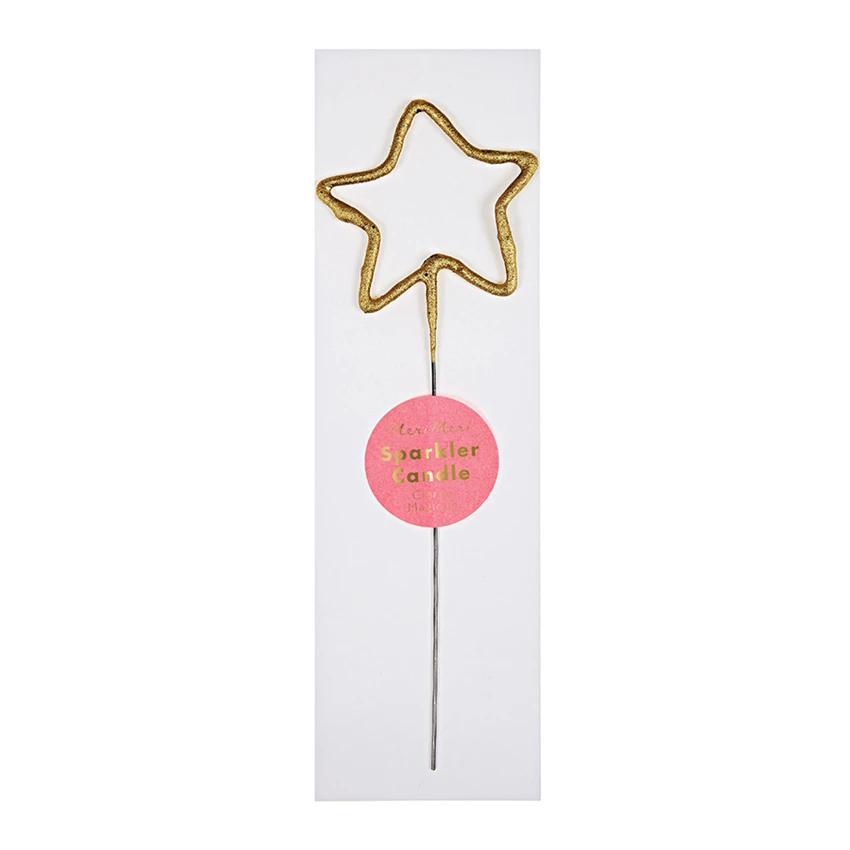 Meri Meri Large Gold Sparkler Star 3 Meri Meri Large Gold Sparkler Star