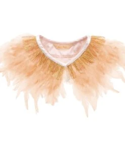 Meri Meri Peach Feather Capelet
