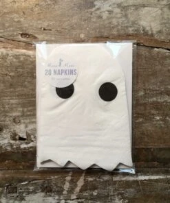 Meri Meri Pack Of 20 Ghost Napkins