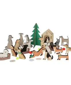 Meri Meri Dog Advent Calendar Suitcase