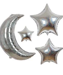 Meri Meri Stars and Moon Balloons