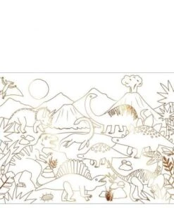 Meri Meri Set of 2 Coloring Dinosaur Kingdom Posters 10 Meri Meri Set of 2 Coloring Dinosaur Kingdom Posters