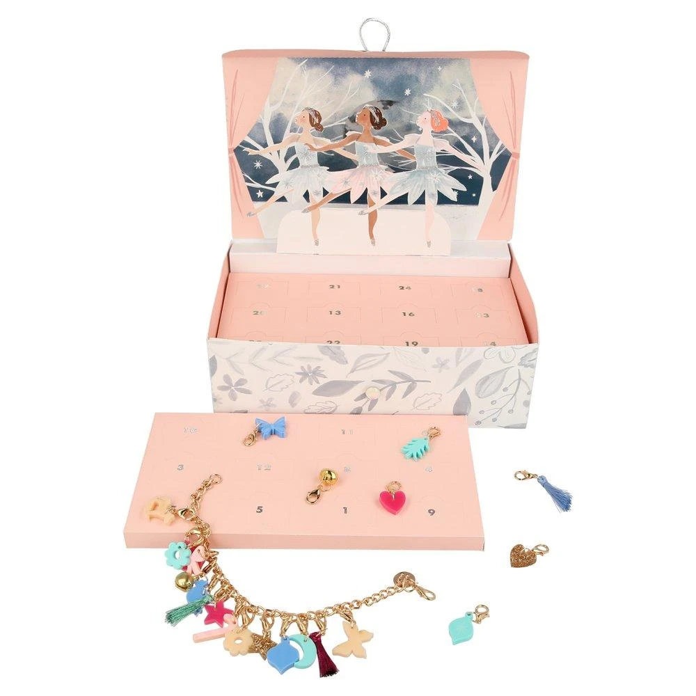 Meri Meri Ballerina Charm Bracelet Advent Suitcase 3 Meri Meri Ballerina Charm Bracelet Advent Suitcase