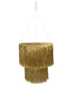 Meri Meri Tinsel Chandelier Gold
